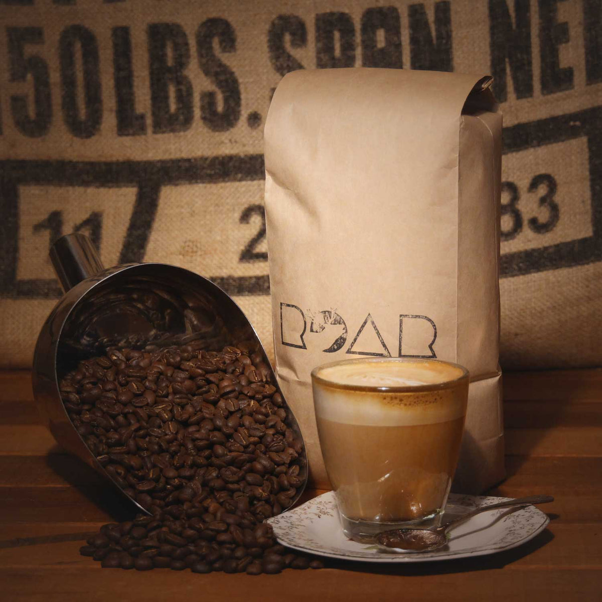 House Blend Coffee BEANS ROAR Coffee Roar Coffee